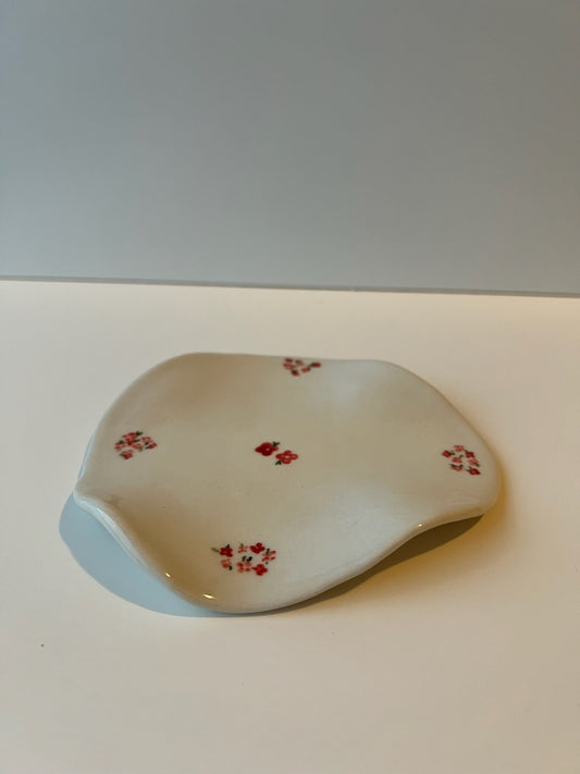 Wave Plate - Bougainvillea Flowers