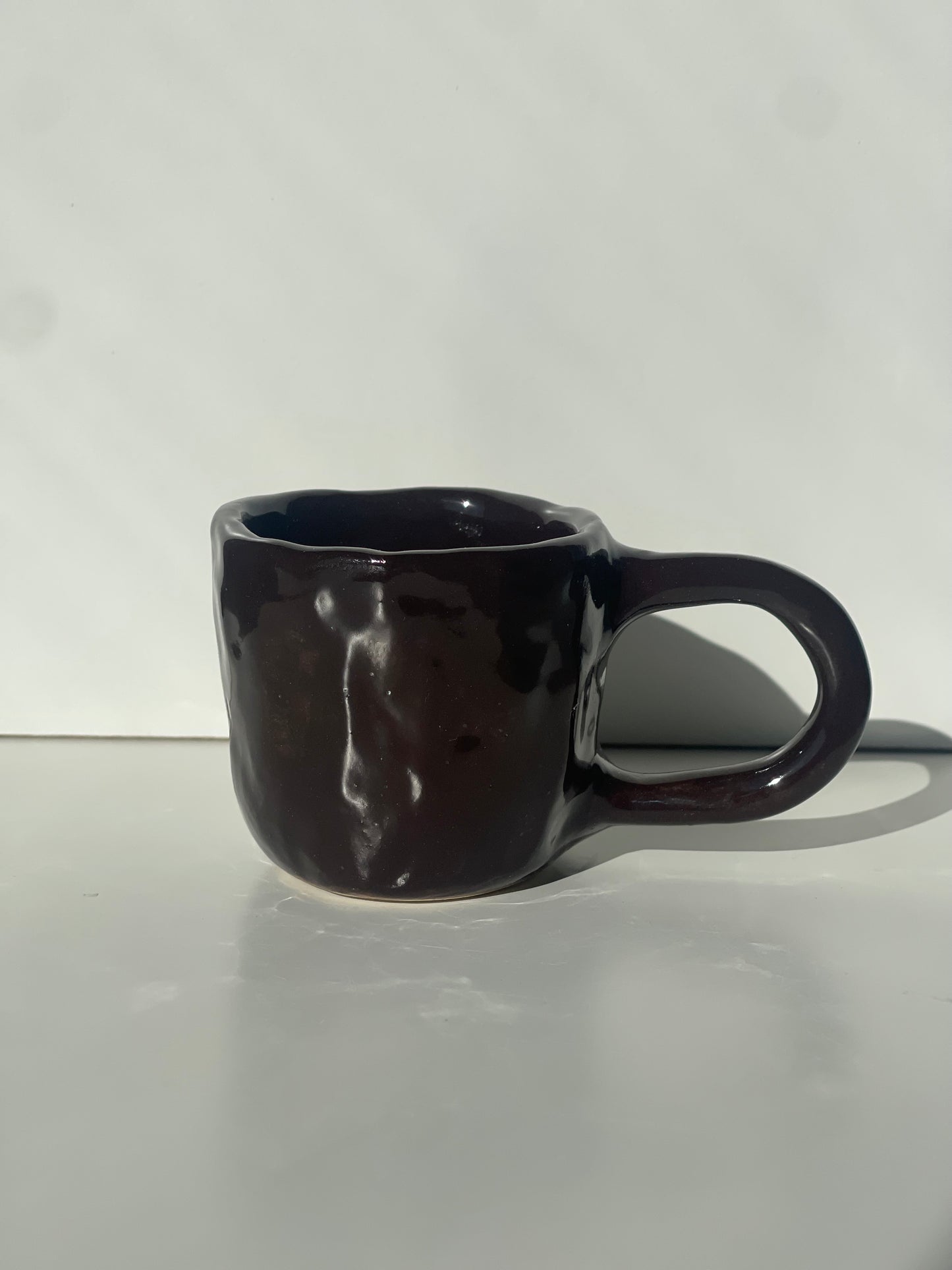 Pinched - Brown Espresso Mugs