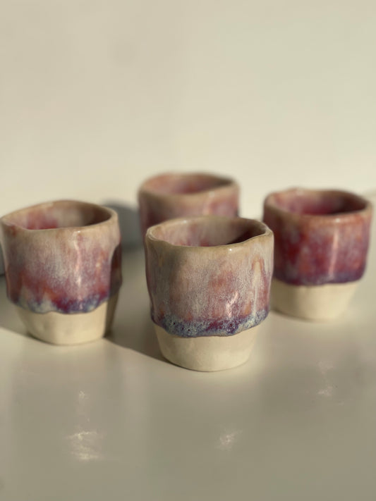 Pinched - Mulberry Shot Glasses